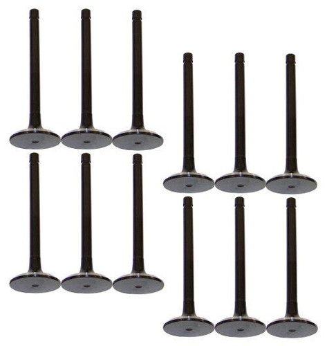 Exhaust and Intake Valve Kit - 1989 Ford E-250 Econoline Club Wagon 4.9L Engine Parts # VK124107ZE33