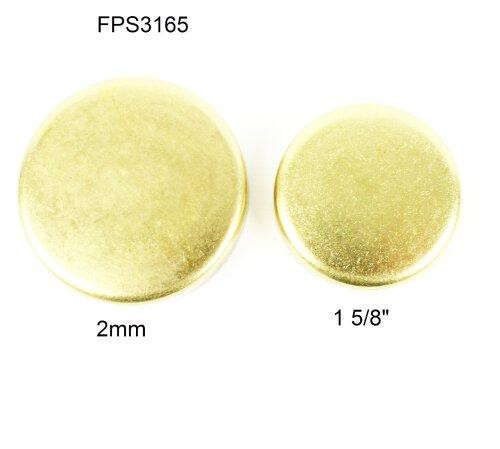 Brass Freeze Plug Set Part # FPS3165.P