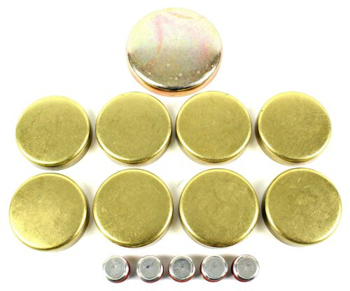 Brass Freeze Plug Set - 2000 Chevrolet C3500HD 7.4L Engine Parts # FPS3174ZE41