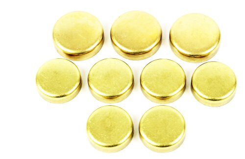 Brass Freeze Plug Set - 1997 Mazda Protege 1.8L Engine Parts # FPS400ZE70