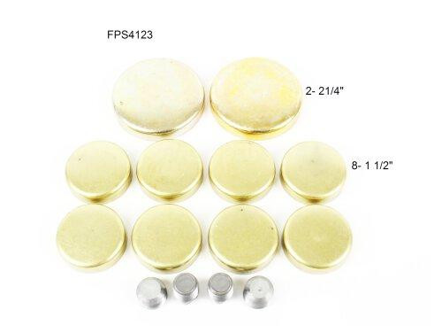 Brass Freeze Plug Set - 2004 Mercury Monterey 4.2L Engine Parts # FPS4123ZE38