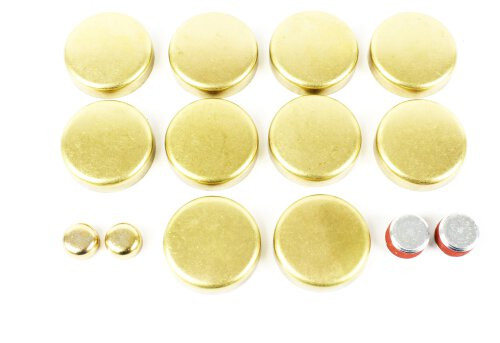 Brass Freeze Plug Set - 2000 Ford E-150 Econoline Club Wagon 4.6L Engine Parts # FPS4150ZE27