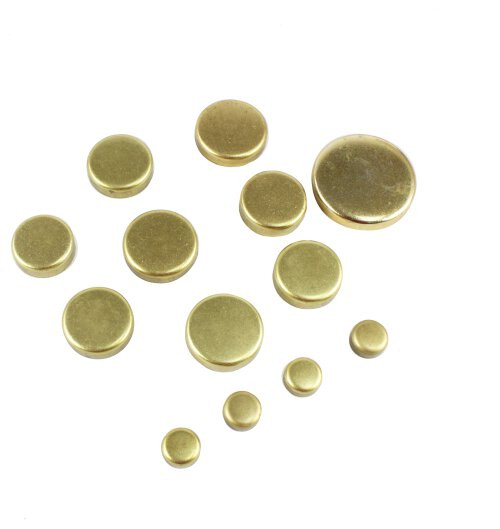 Brass Freeze Plug Set - 2001 Ford Focus 2.0L Engine Parts # FPS420ZE8