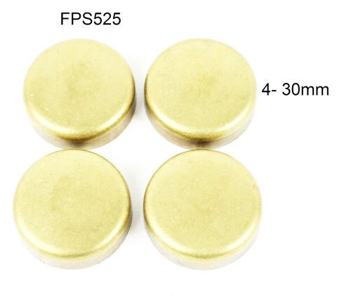 Brass Freeze Plug Set - 1995 Geo Tracker 1.6L Engine Parts # FPS525ZE2