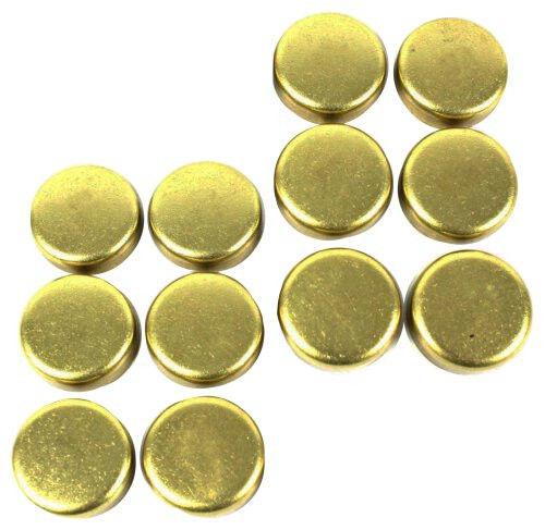 Brass Freeze Plug Set - 2001 Nissan Quest 3.3L Engine Parts # FPS616ZE104