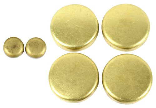 Brass Freeze Plug Set - 2004 Volkswagen Jetta 2.0L Engine Parts # FPS800ZE101