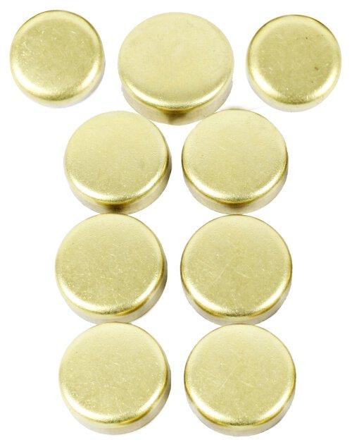 Brass Freeze Plug Set - 1995 Toyota Tercel 1.5L Engine Parts # FPS903ZE16