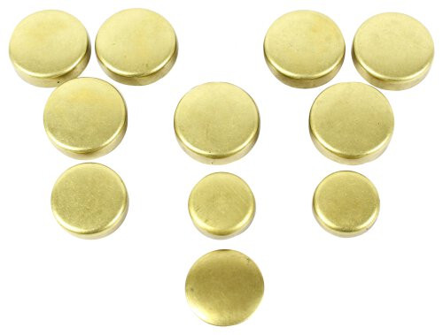 Brass Freeze Plug Set - 1985 Toyota Celica 2.8L Engine Parts # FPS942ZE1