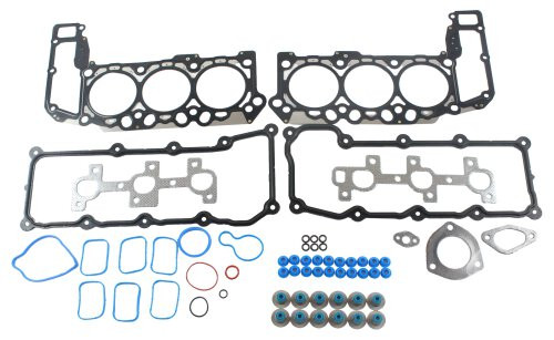 Head Gasket Set with Head Bolt Kit - 2005 Jeep Grand Cherokee 3.7L Engine Parts # HGB1105ZE9