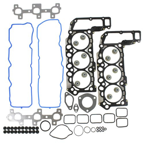 Head Gasket Set with Head Bolt Kit - 2007 Jeep Grand Cherokee 3.7L Engine Parts # HGB1106ZE30