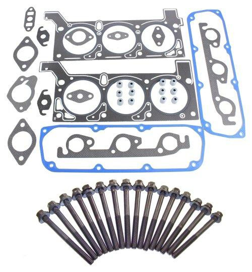 Head Gasket Set with Head Bolt Kit - 2000 Chrysler Voyager 3.3L Engine Parts # HGB11351ZE6
