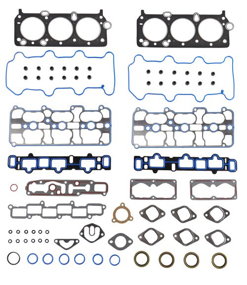 Head Gasket Set with Head Bolt Kit - 1991 Oldsmobile Cutlass Supreme 3.4L Engine Parts # HGB3112ZE7