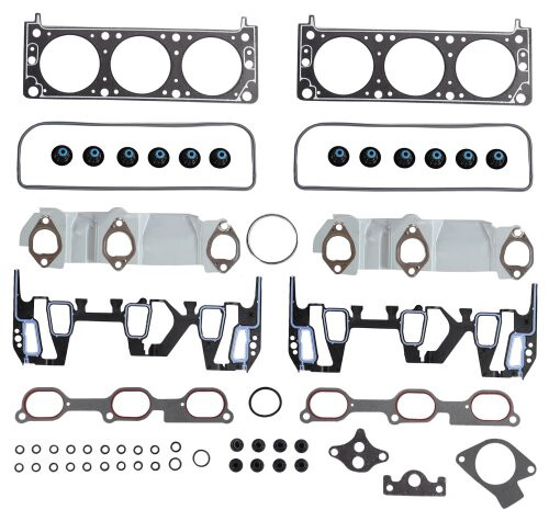 Head Gasket Set with Head Bolt Kit - 1997 Oldsmobile Silhouette 3.4L Engine Parts # HGB31171ZE6