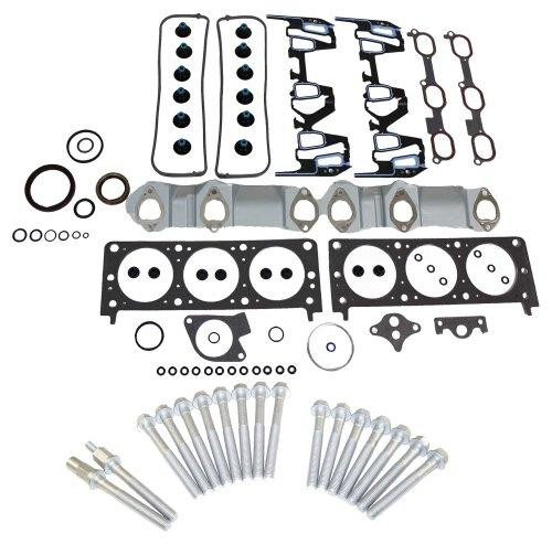 Head Gasket Set with Head Bolt Kit - 1999 Oldsmobile Silhouette 3.4L Engine Parts # HGB31171ZE8