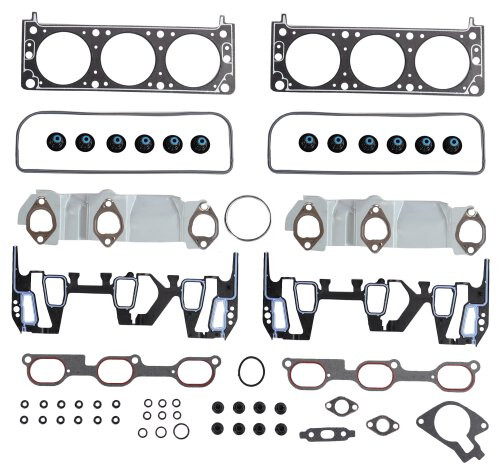Head Gasket Set with Head Bolt Kit - 2000 Oldsmobile Silhouette 3.4L Engine Parts # HGB31181ZE11
