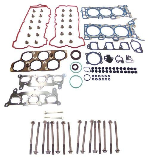 Head Gasket Set with Head Bolt Kit - 2008 Pontiac G8 3.6L Engine Parts # HGB3208ZE1