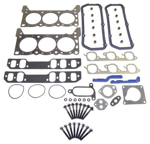 Head Gasket Set with Head Bolt Kit - 1991 Ford Thunderbird 3.8L Engine Parts # HGB4118ZE3