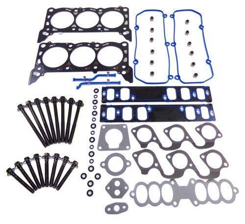 Head Gasket Set with Head Bolt Kit - 1997 Ford Mustang 3.8L Engine Parts # HGB4148ZE1