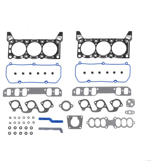 Head Gasket Set with Head Bolt Kit - 1995 Ford Mustang 3.8L Engine Parts # HGB4158ZE2
