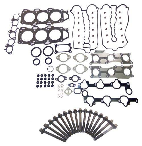 Head Gasket Set with Head Bolt Kit - 1992 Mazda 929 3.0L Engine Parts # HGB476ZE1