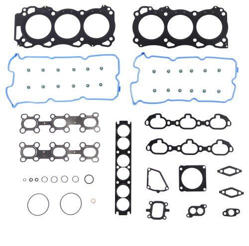 Head Gasket Set with Head Bolt Kit - 2002 Infiniti QX4 3.5L Engine Parts # HGB644ZE2