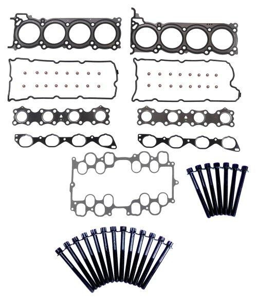 Head Gasket Set with Head Bolt Kit - 2005 Infiniti FX45 4.5L Engine Parts # HGB647ZE6