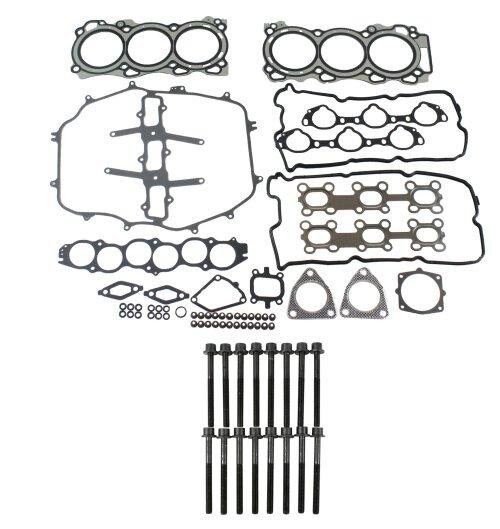 Head Gasket Set with Head Bolt Kit - 2017 Infiniti Q50 3.5L Engine Parts # HGB662ZE19