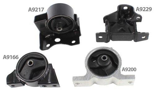 Motor Mount Kit - 2003 Nissan Sentra 1.8L Engine Parts # MMK1001ZE4