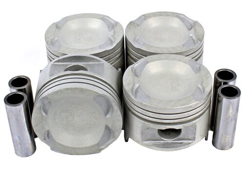Piston Set - 1990 Mazda B2200 2.2L Engine Parts # P408ZE4