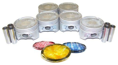Piston Set with Rings - 1998 Mitsubishi 3000GT 3.0L Engine Parts # PRK126TZE25