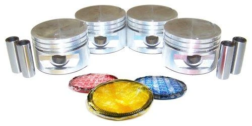 Piston Set with Rings - 2001 Hyundai Accent 1.5L Engine Parts # PRK134ZE3