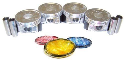 Piston Set with Rings - 2005 Mitsubishi Galant 2.4L Engine Parts # PRK162ZE15
