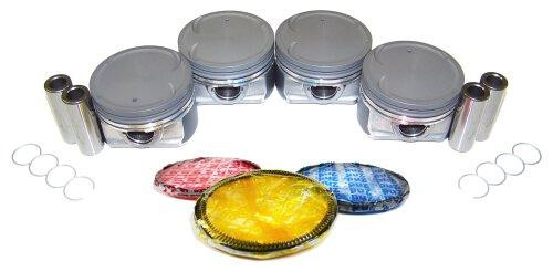 Piston Set with Rings - 2012 Mitsubishi Lancer 2.0L Engine Parts # PRK178ZE9