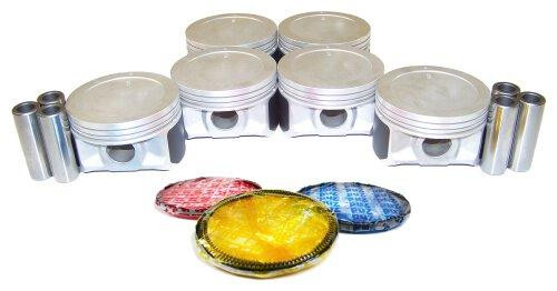 Piston Set with Rings - 2006 Kia Sportage 2.7L Engine Parts # PRK182ZE39