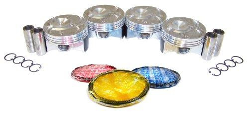 Piston Set with Rings - 2002 Acura RSX 2.0L Engine Parts # PRK216ZE1