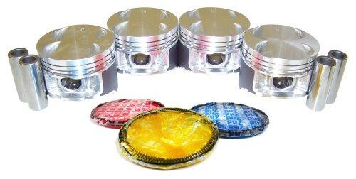 Piston Set with Rings - 1995 Acura Integra 1.8L Engine Parts # PRK217AZE3