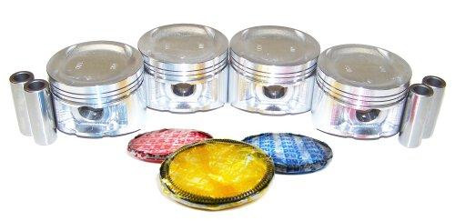 Piston Set with Rings - 1997 Honda Odyssey 2.2L Engine Parts # PRK219ZE23