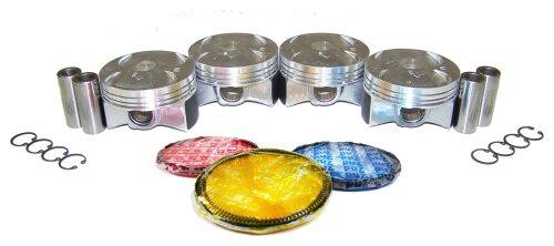 Piston Set with Rings - 2011 Honda Civic 2.0L Engine Parts # PRK236ZE21