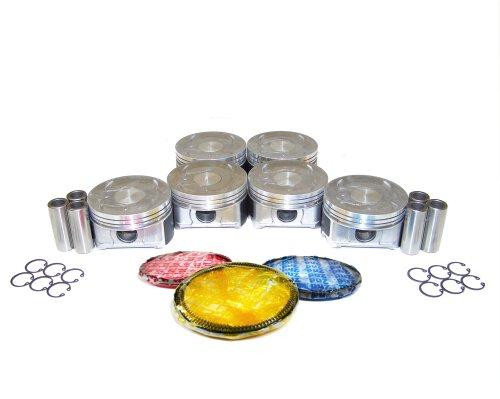 Piston Set with Rings - 1999 Honda Odyssey 3.5L Engine Parts # PRK262ZE1