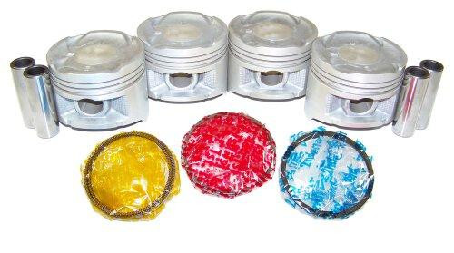 Piston Set with Rings - 1993 Honda Civic 1.6L Engine Parts # PRK296AZE9