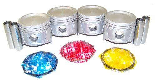 Piston Set with Rings - 1988 Isuzu Pickup 2.3L Engine Parts # PRK300ZE15