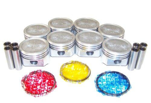 Piston Set with Rings - 1986 GMC Caballero 5.0L Engine Parts # PRK3108ZE81