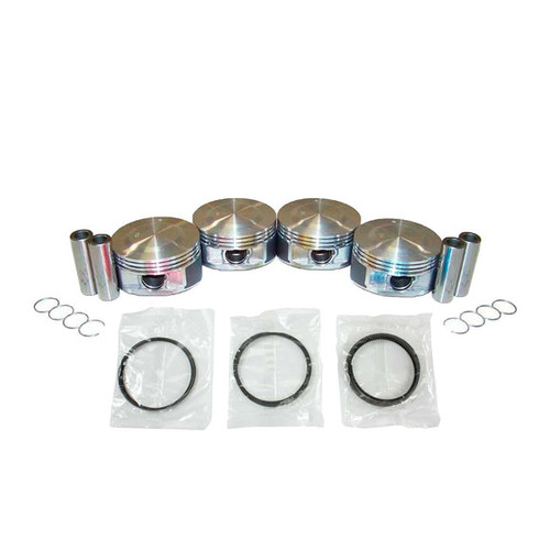 Piston Set with Rings - 2005 GMC Canyon 2.8L Engine Parts # PRK3138ZE9