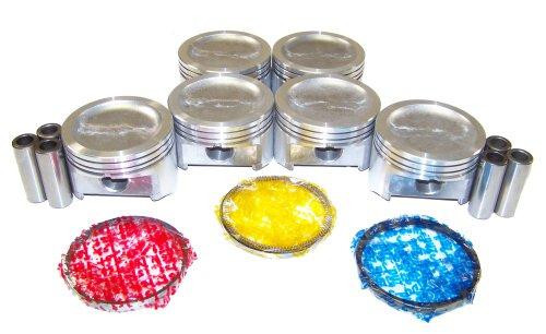 Piston Set with Rings - 1999 Isuzu Rodeo 2.2L Engine Parts # PRK319ZE17