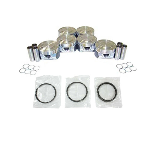 Piston Set with Rings - 2008 Saab 9-7x 4.2L Engine Parts # PRK3193ZE35