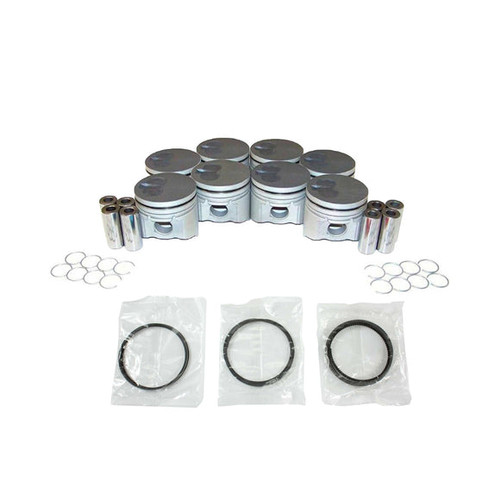 Piston Set with Rings - 1996 Chevrolet Express 3500 6.5L Engine Parts # PRK3195ZE135