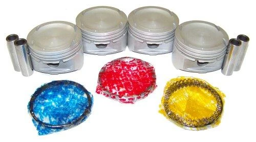 Piston Set with Rings - 2007 Chevrolet Aveo5 1.6L Engine Parts # PRK325ZE13