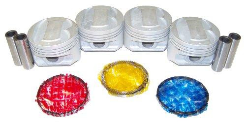 Piston Set with Rings - 1997 Ford Contour 2.0L Engine Parts # PRK413ZE5