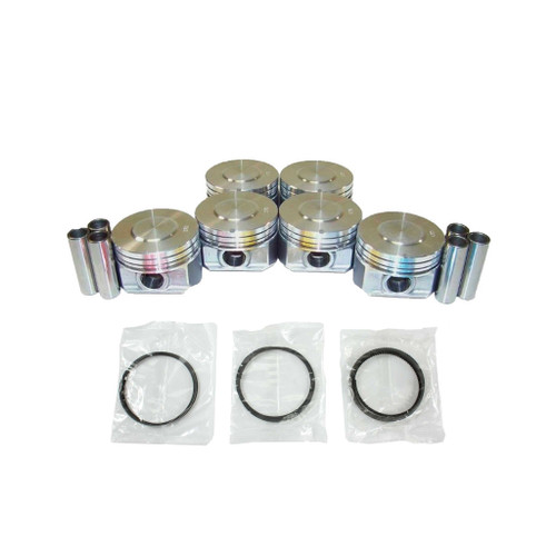 Piston Set with Rings - 2007 Mazda B3000 3.0L Engine Parts # PRK4140ZE37