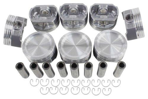 Piston Set with Rings - 2002 Mercury Mountaineer 4.6L Engine Parts # PRK4151ZE123